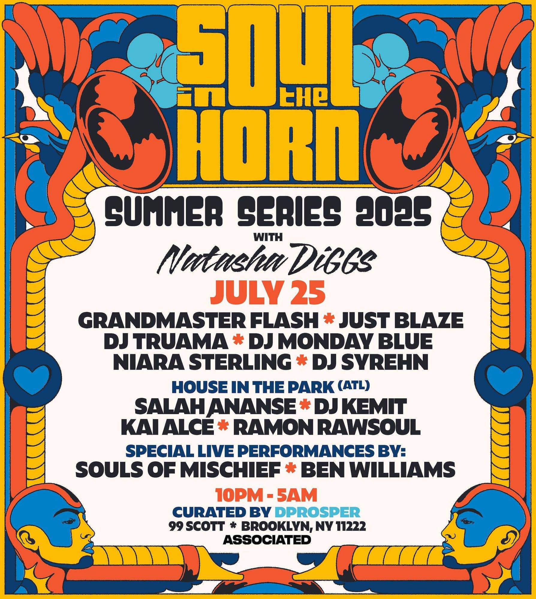 Soul in the Horn 2025 Summer Series with Natasha Diggs, Kai Alcé