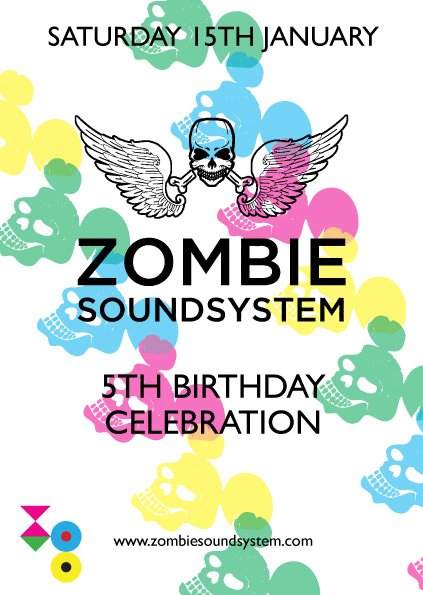 Zombie Soundsystem 5th Birthday Special with Guido Schneider - Página frontal