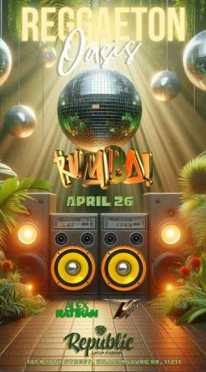 RUMBA! Glow in the Dark Latin & Reggaeton Party at Republic at TBA ...