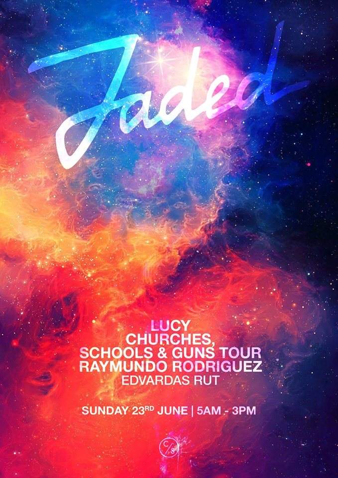 Jaded with Lucy: Churches, Schools & Guns Tour - Página frontal