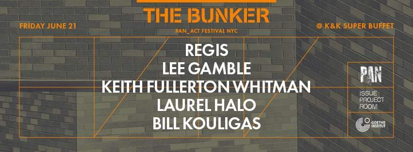 Pan_act: The Bunker with Regis & Keith Fullerton Whitman - Página frontal