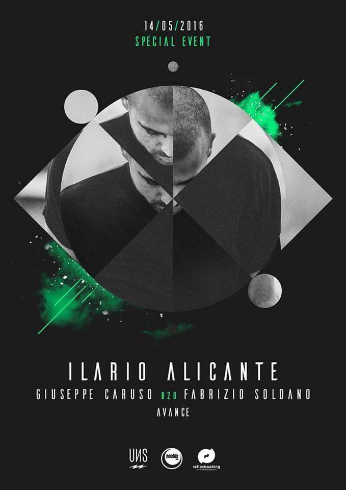 Ilario Alicante - フライヤー表