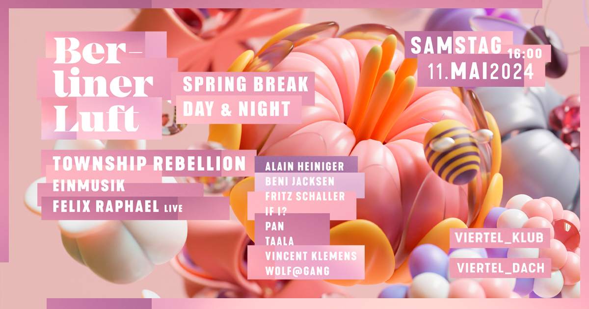 Berliner Luft Spring Break Day&Night - Página frontal