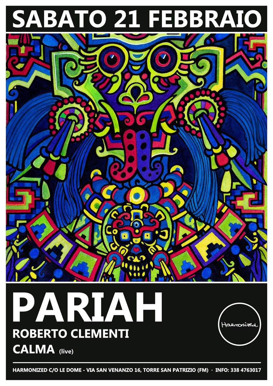 Harmonized presents Pariah - Página frontal