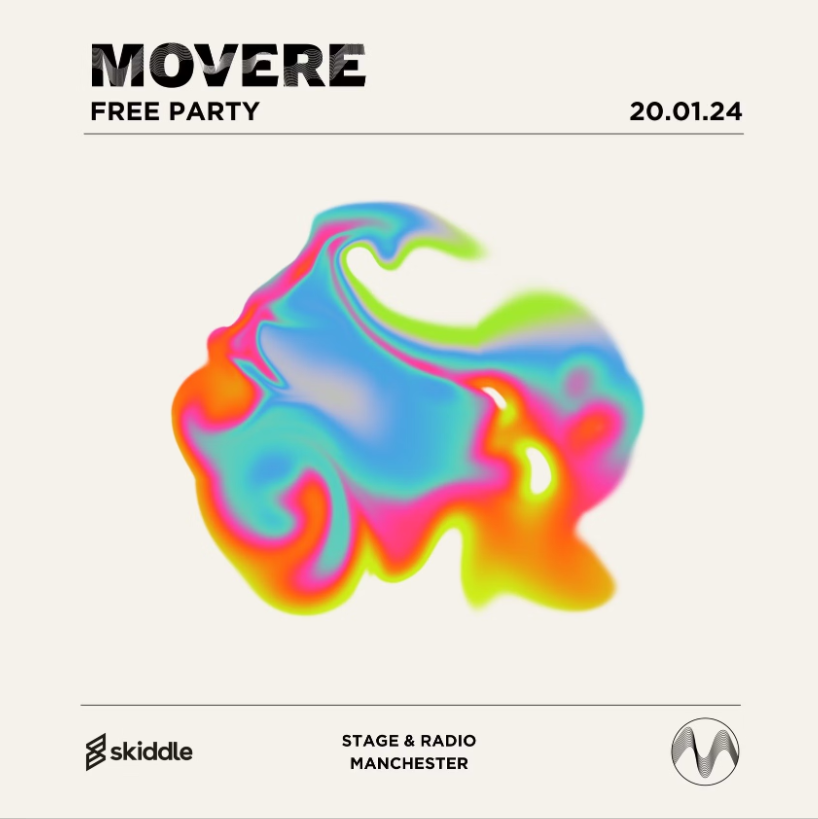 Movere: Free Party - Página frontal