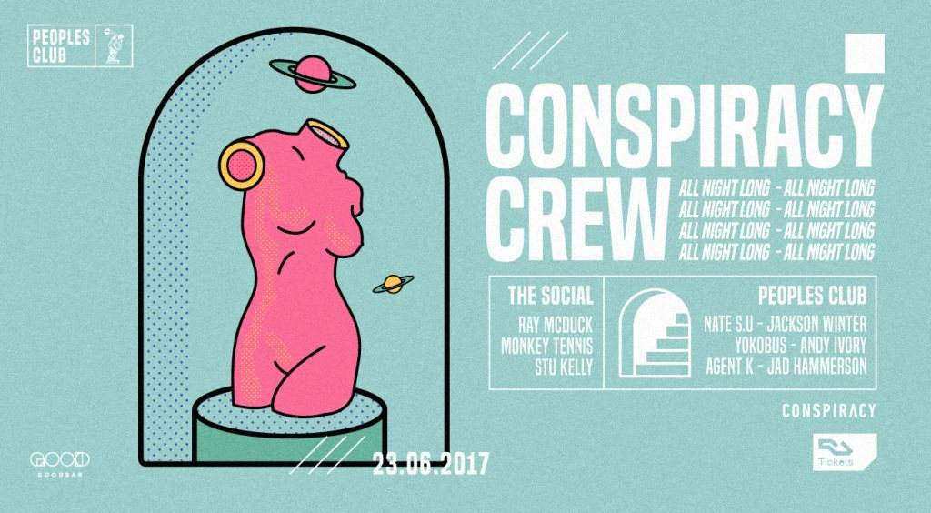 Conspiracy Crew [All Night] - Peoples Club - Página frontal