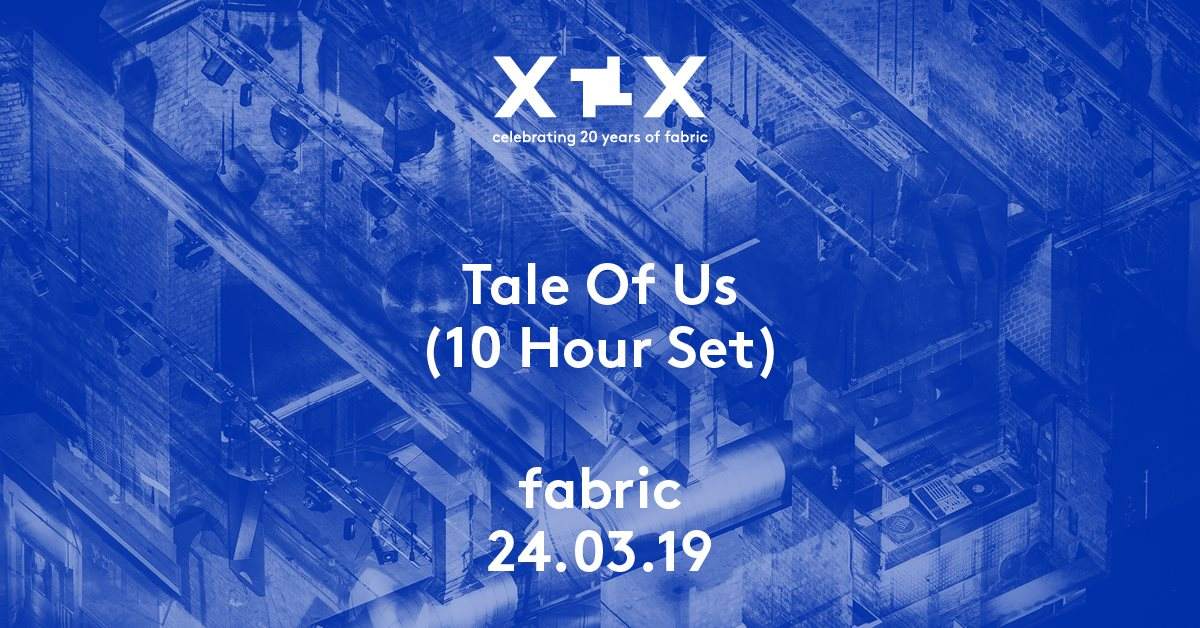 fabric XX: Tale Of Us (10 Hour Set) - Página frontal