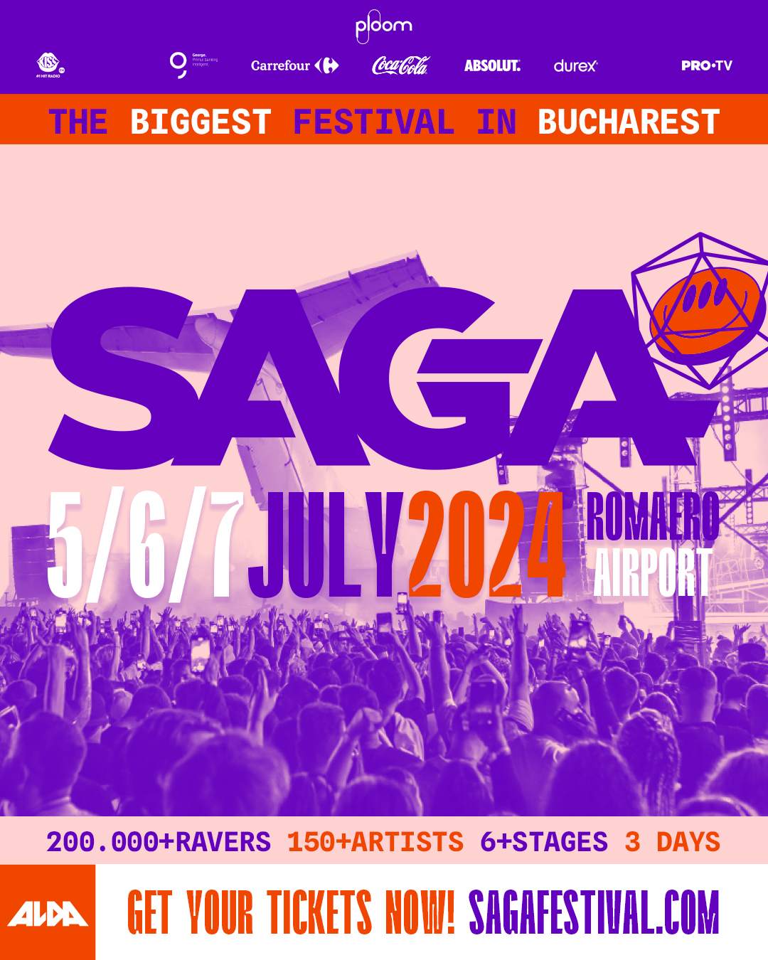 SAGA Festival - フライヤー表