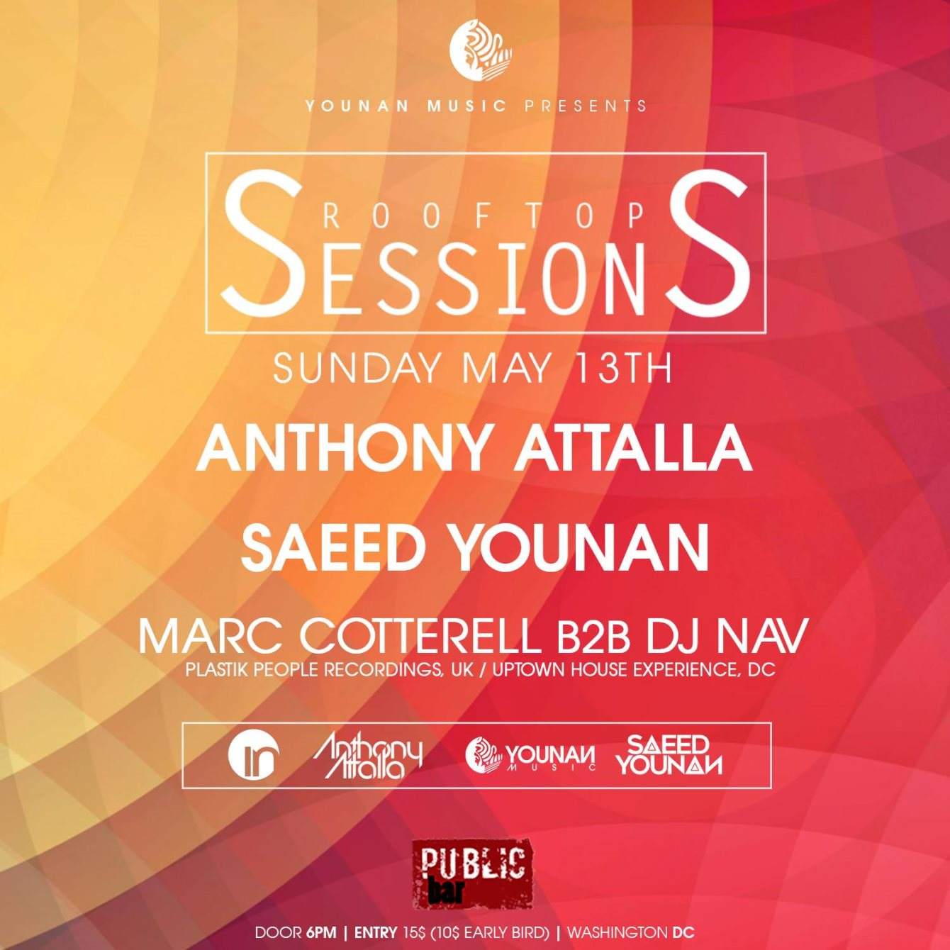Rooftop Sessions Anthony Attalla & Saeed Younan - Página frontal
