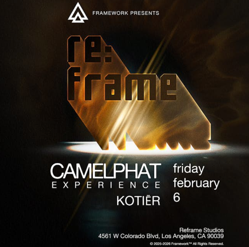 Framework Presents CamelPhat at Reframe Studios Indoors, Los Angeles