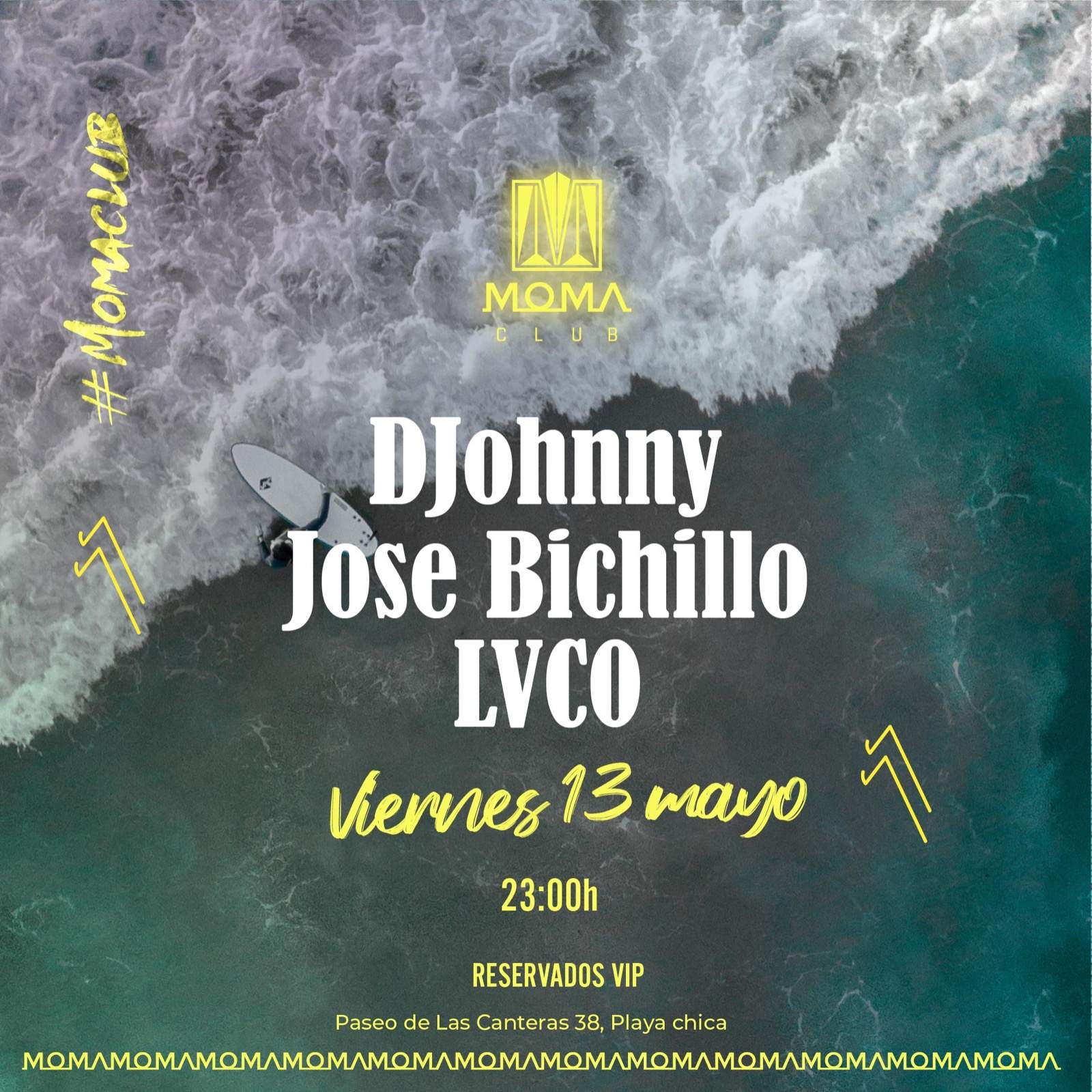 DJohnny, Jose Bichillo, LVCO - Página frontal