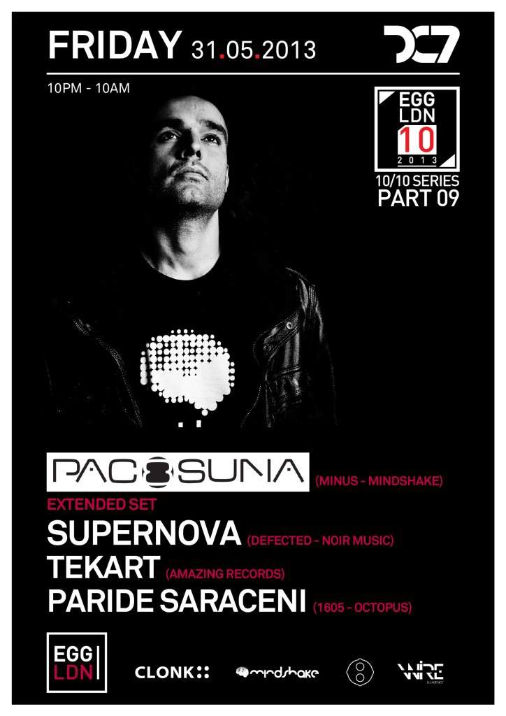 10x10 Series 009: Paco Osuna (Extended Set), Supernova - Página frontal