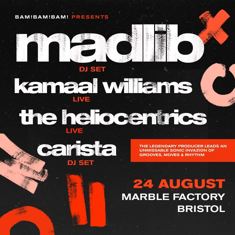 Madlib, Kamaal Williams, The Heliocentrics, Carista - Página frontal