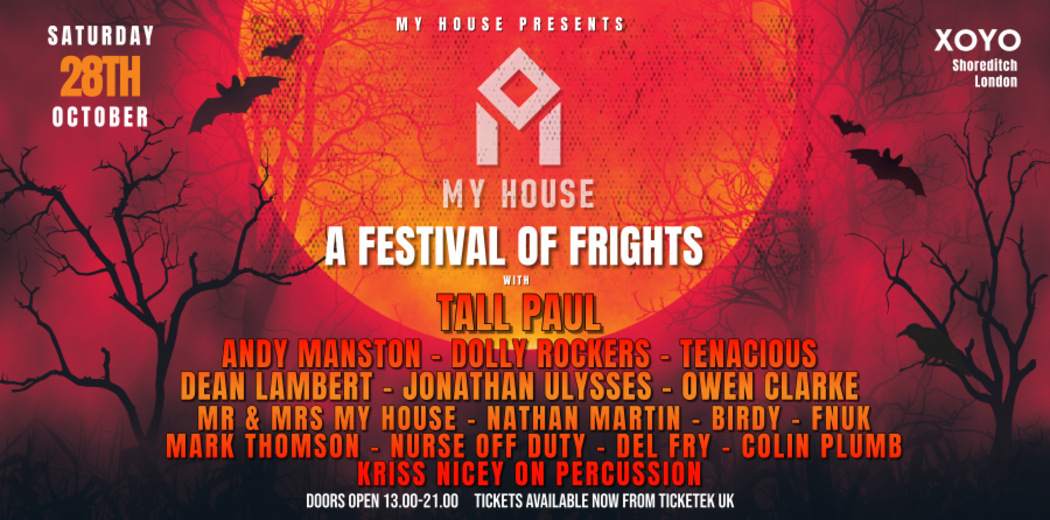 My House - A Festival of Frights - フライヤー表
