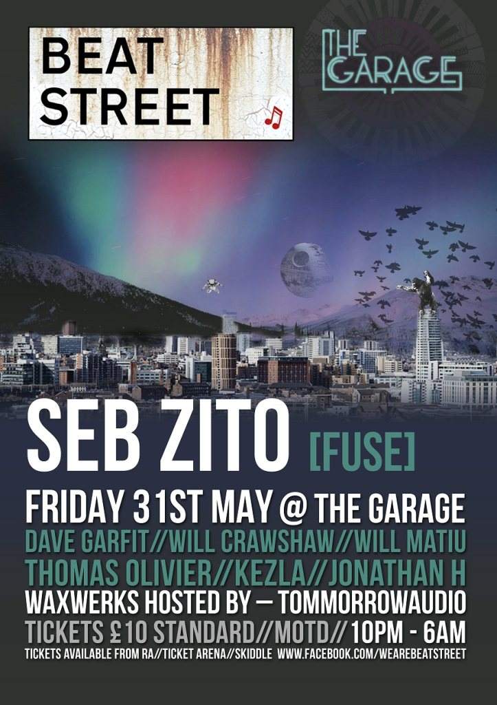 Beatstreet presents... Seb Zito [FUSE] - Página frontal