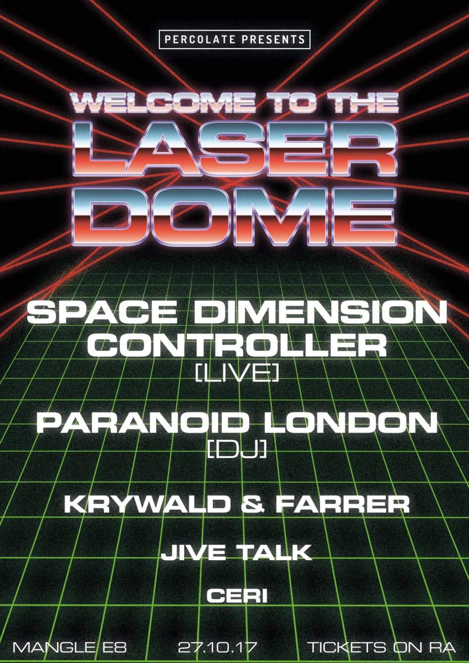 The Laserdome A Futuristic Disco at Mangle E8, London