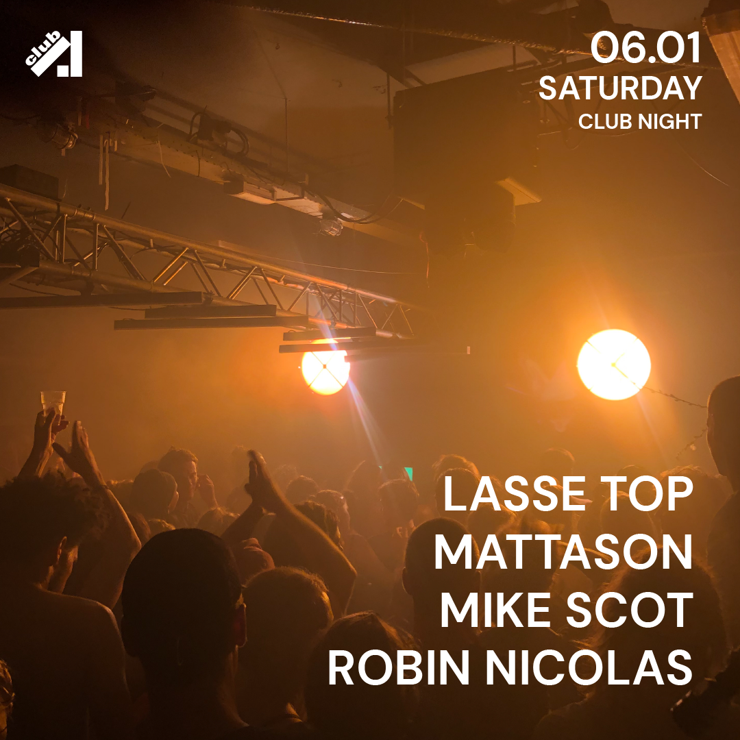 Club Night w/ Mike Scot, Mattason, Robin Nicolas & Lasse Top - Página frontal