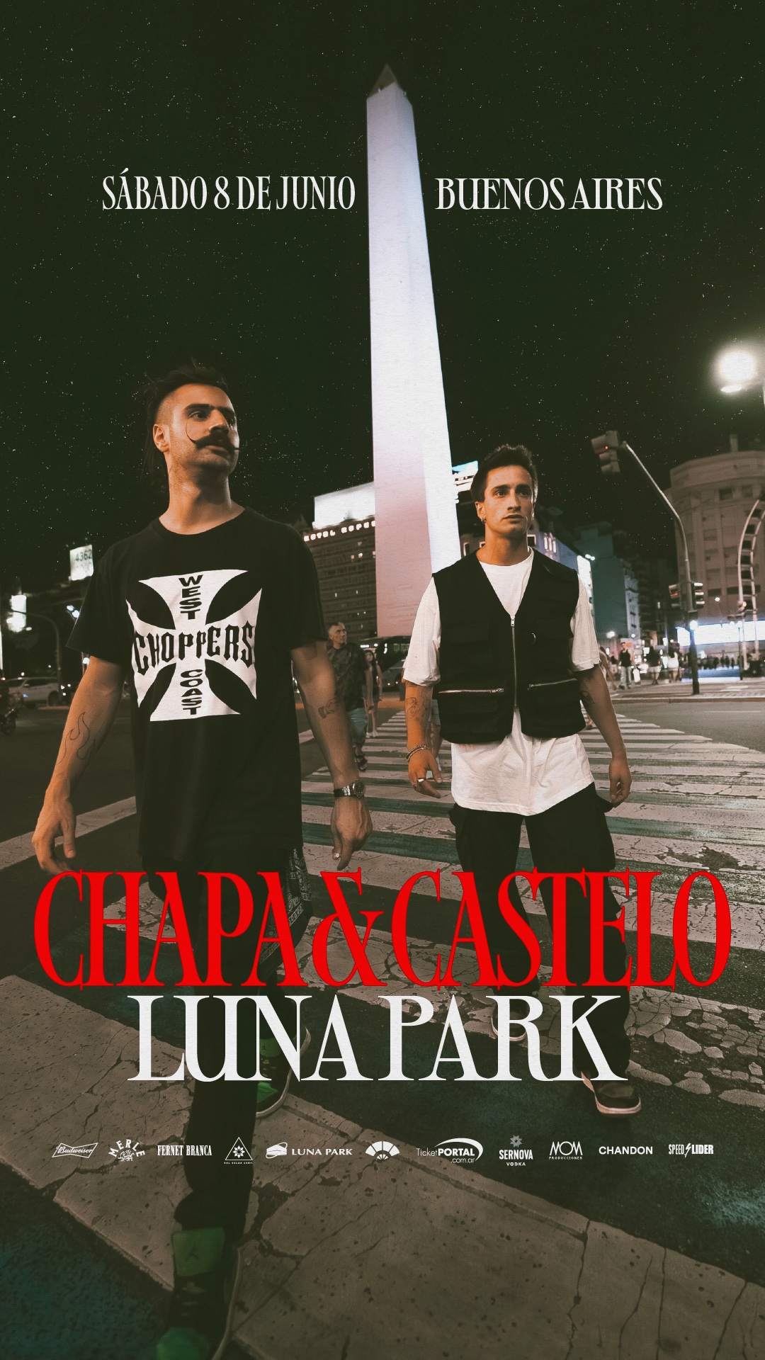 Chapa & Castelo by La Juanita - Página frontal