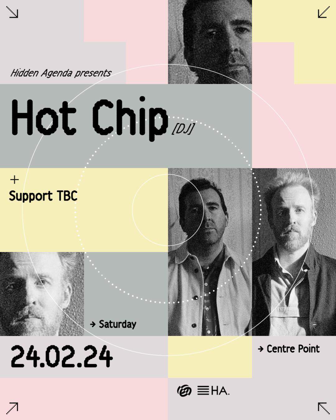 Hot Chip (DJ) - フライヤー表