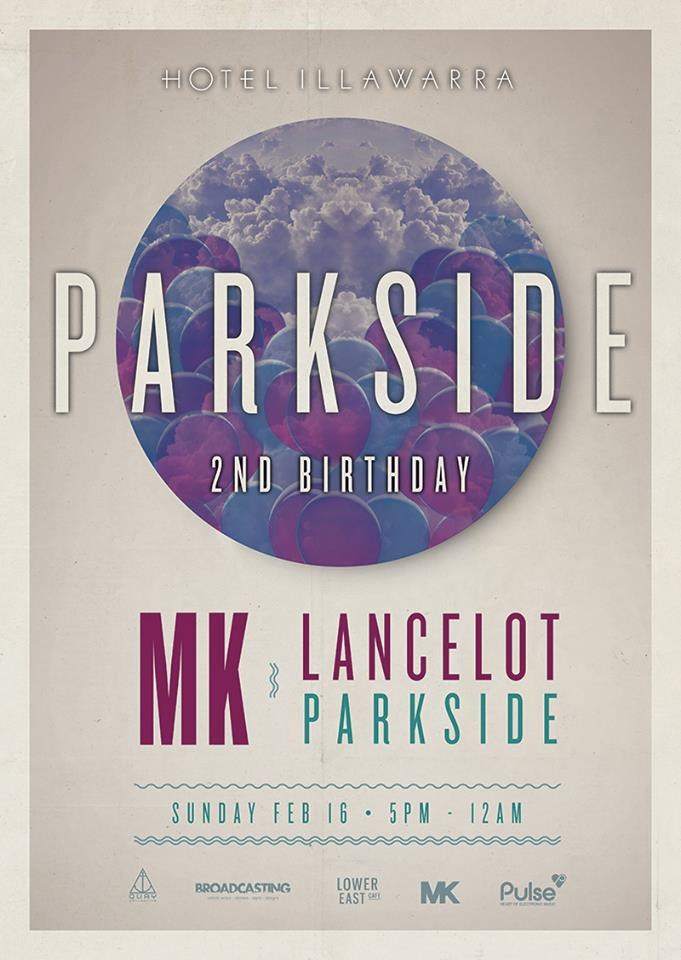 Parkside 2nd Birthday with MK & Lancelot - Página frontal