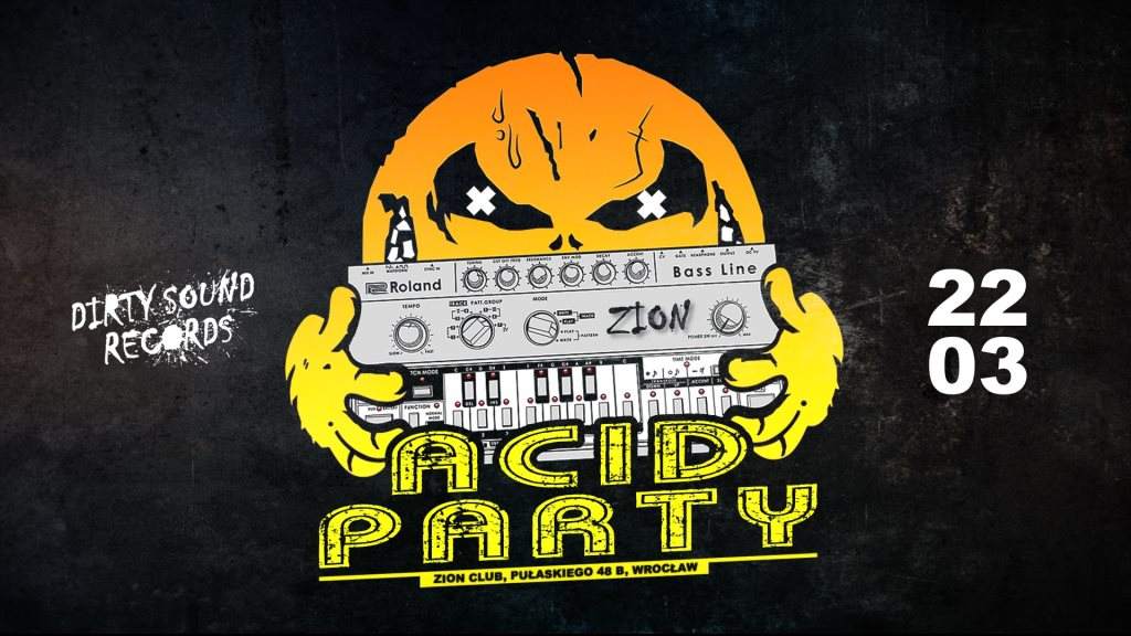 Acid Party Wrocław: Bad Boy Pete & Acid Steve - Página frontal