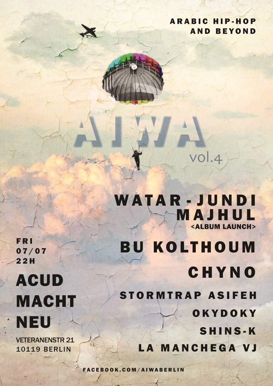 Aiwa vol.4 - Arabic Hip-Hop and Beyond - - Página frontal