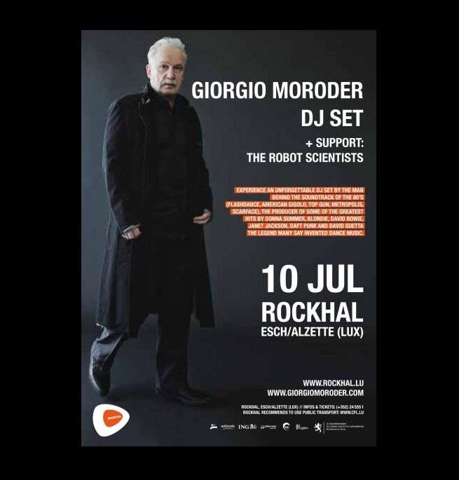 Giorgio Moroder - Página frontal