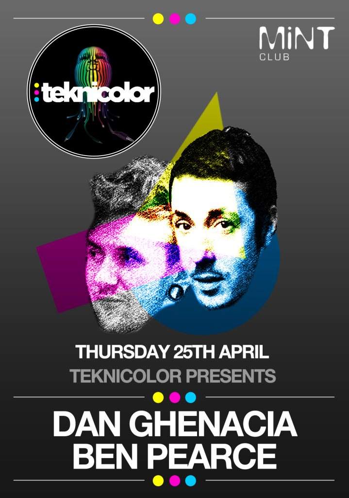 Teknicolor presents: Dan Ghenacia  & Ben Pearce - Página frontal