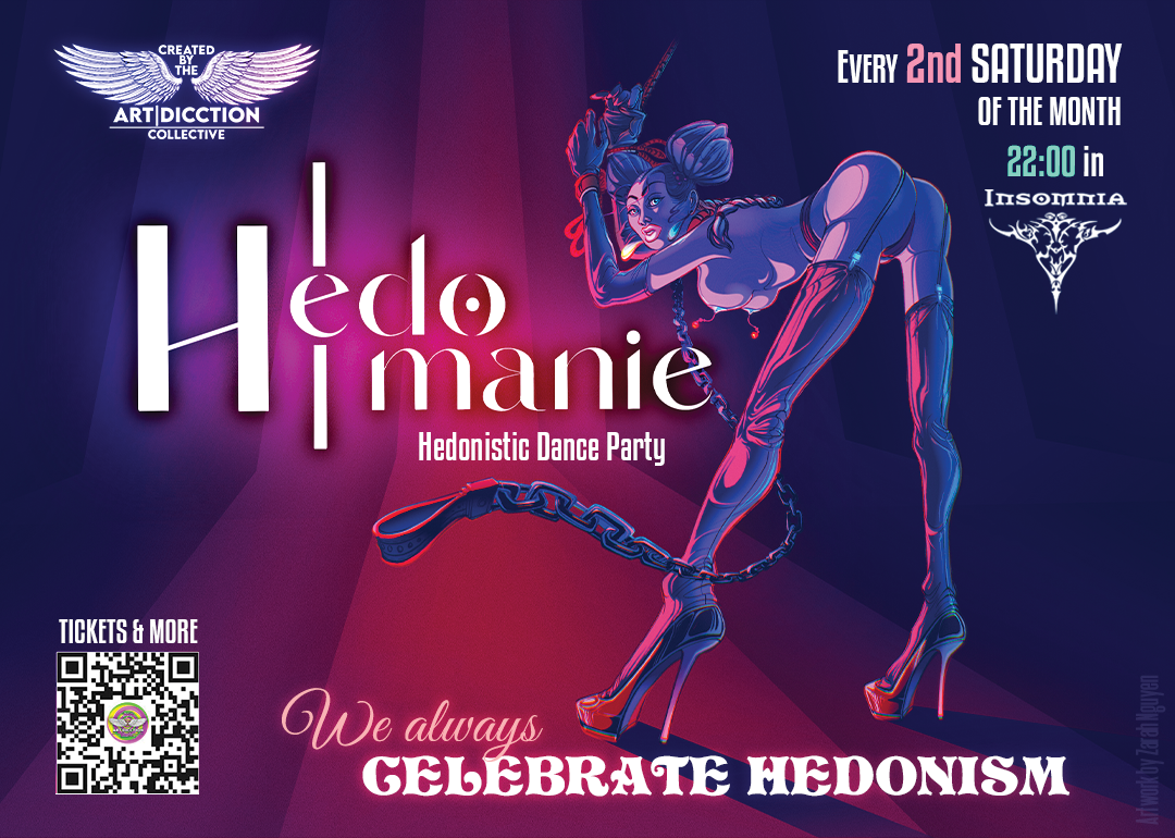 Hedomanie: S3X Positive Techno 2 Floors: Joined Tribes - フライヤー表