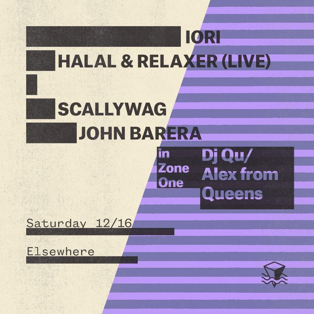 Iori / Halal & Relaxer / DJ Qu / Alex From Queens - Página frontal