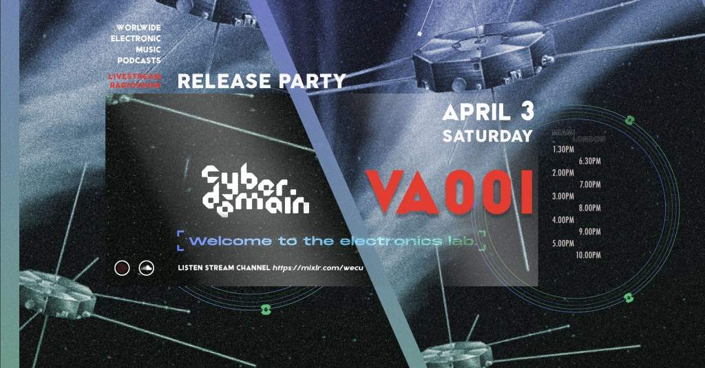 Cyber Domain Va001 - Release Party - フライヤー表