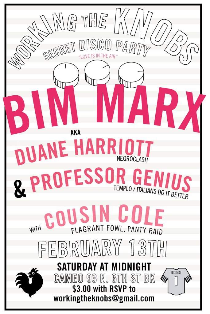 Working The Knobs with Bim Marx  & Cousin Cole - Página frontal