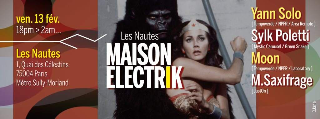 Maison Electrik - フライヤー表