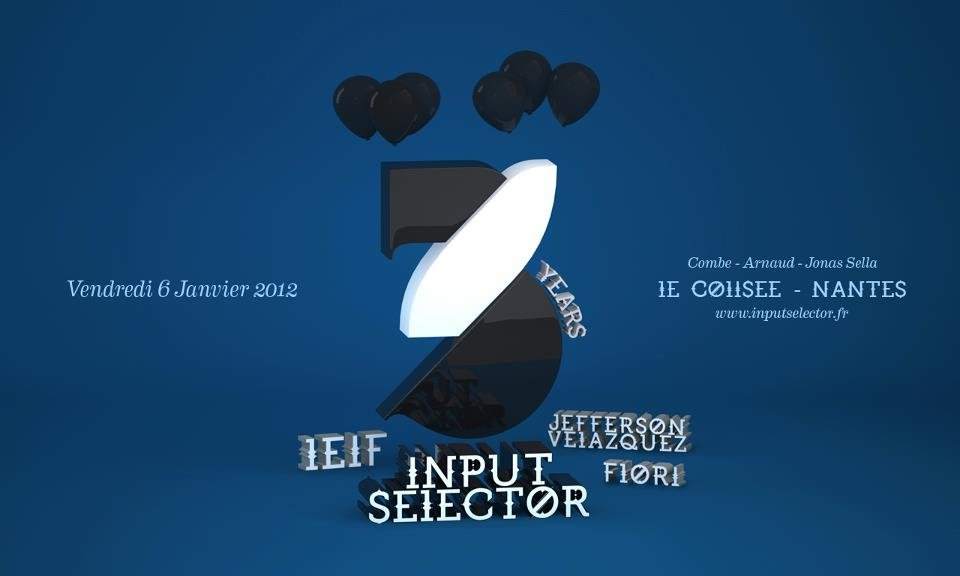 Input Selector 3 Years Birthday - Página frontal