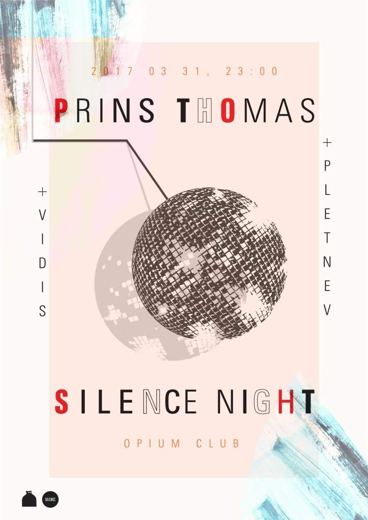 Silence Night: Prins Thomas - フライヤー表