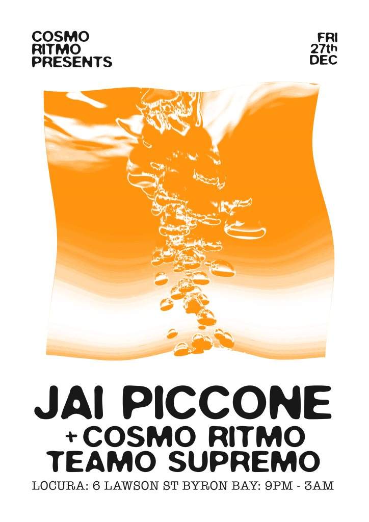 Cosmo Ritmo presents: Jai Piccone (Tora, Nuine, Inagwa) - Página trasera