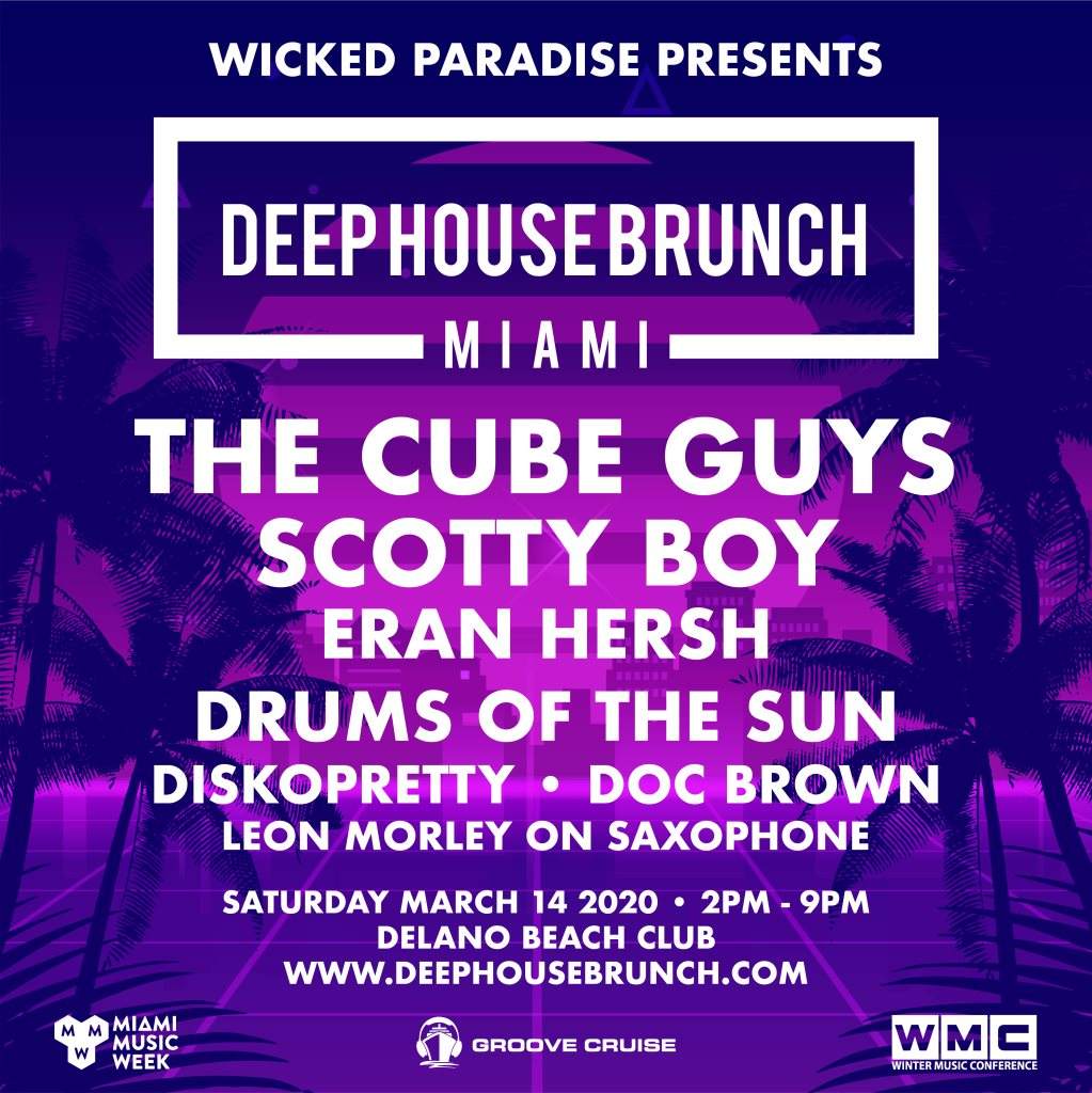 [CANCELLED] Deep House Brunch Miami Pool Party - Página frontal