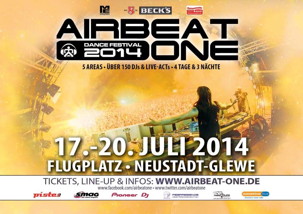 Airbeat-One Dance Festival - フライヤー表