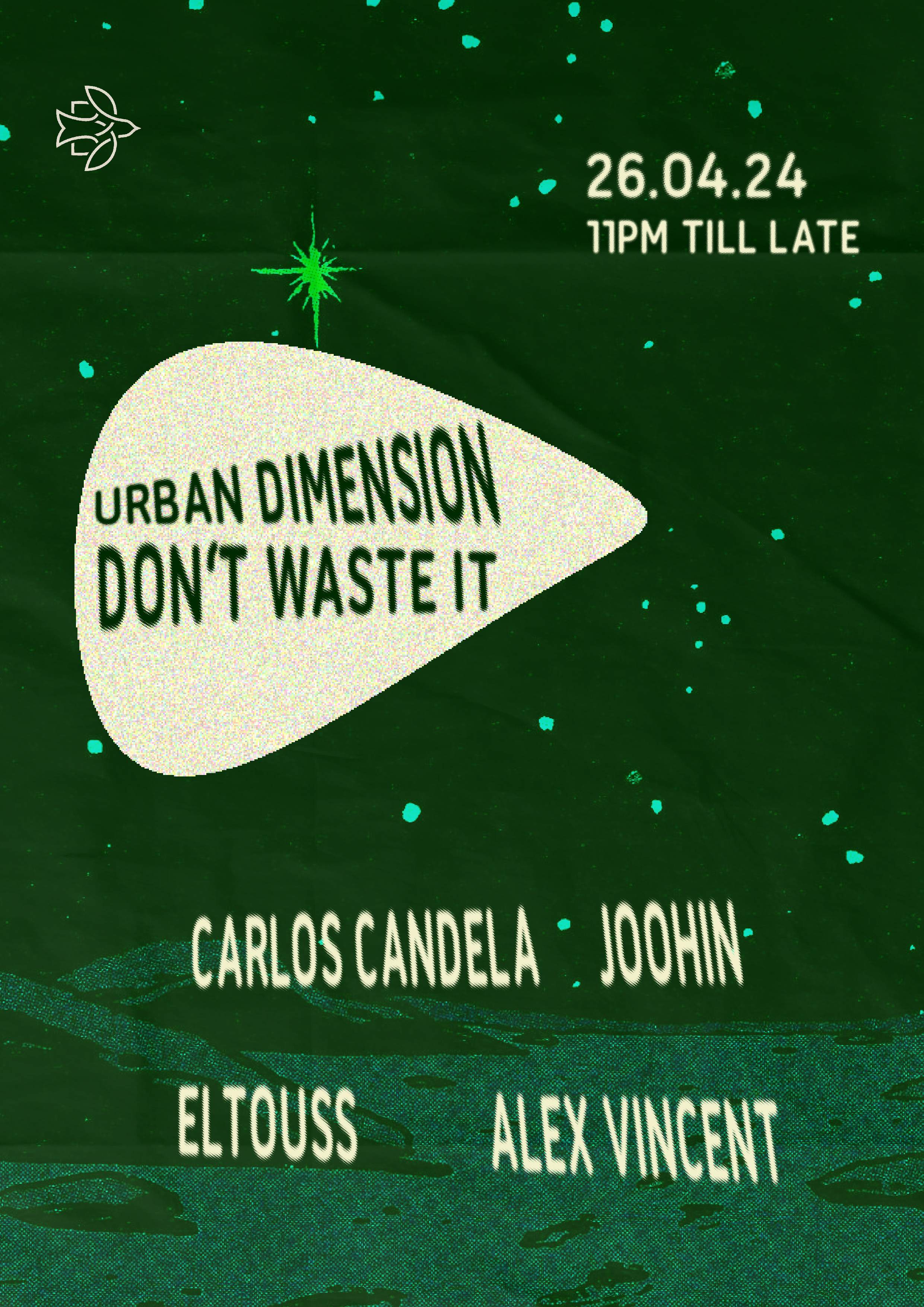 Urban Dimension x Don't Waste It: Carlos Candela, Joohin, Eltouss, Alex Vincent - Página frontal