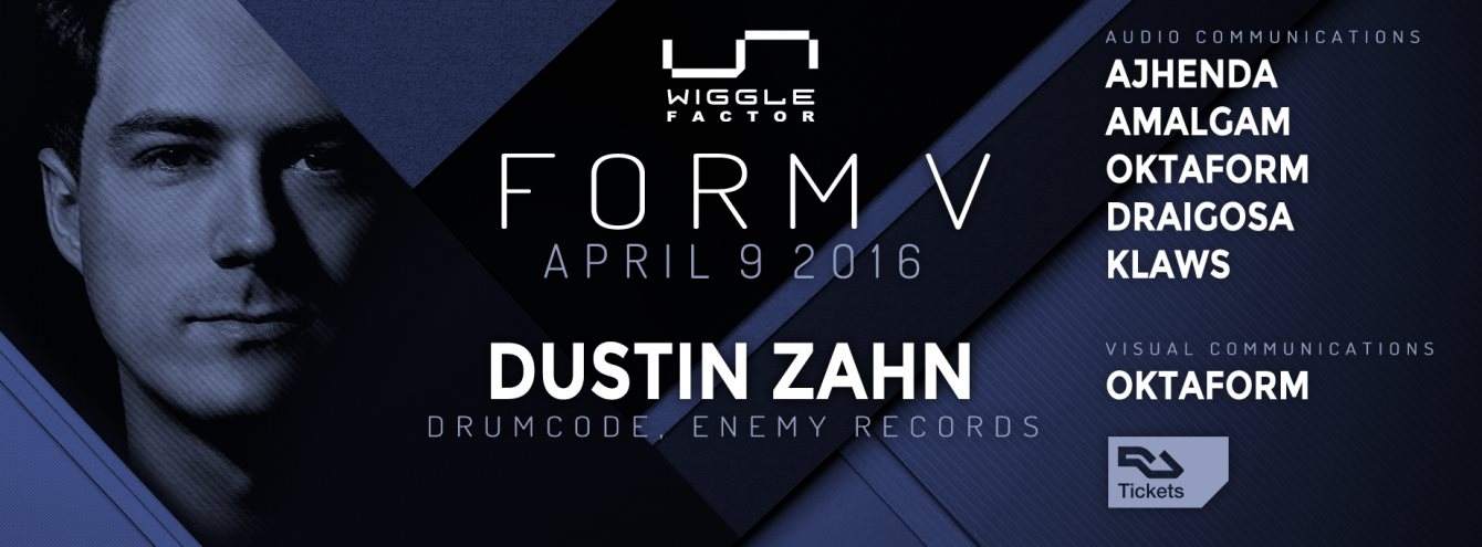 Wiggle Factor presents Form V with Dustin Zahn - Página frontal