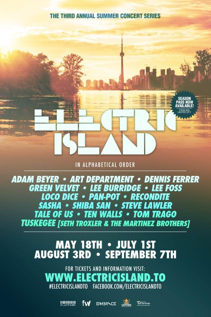 Electric Island 2015 - Página frontal