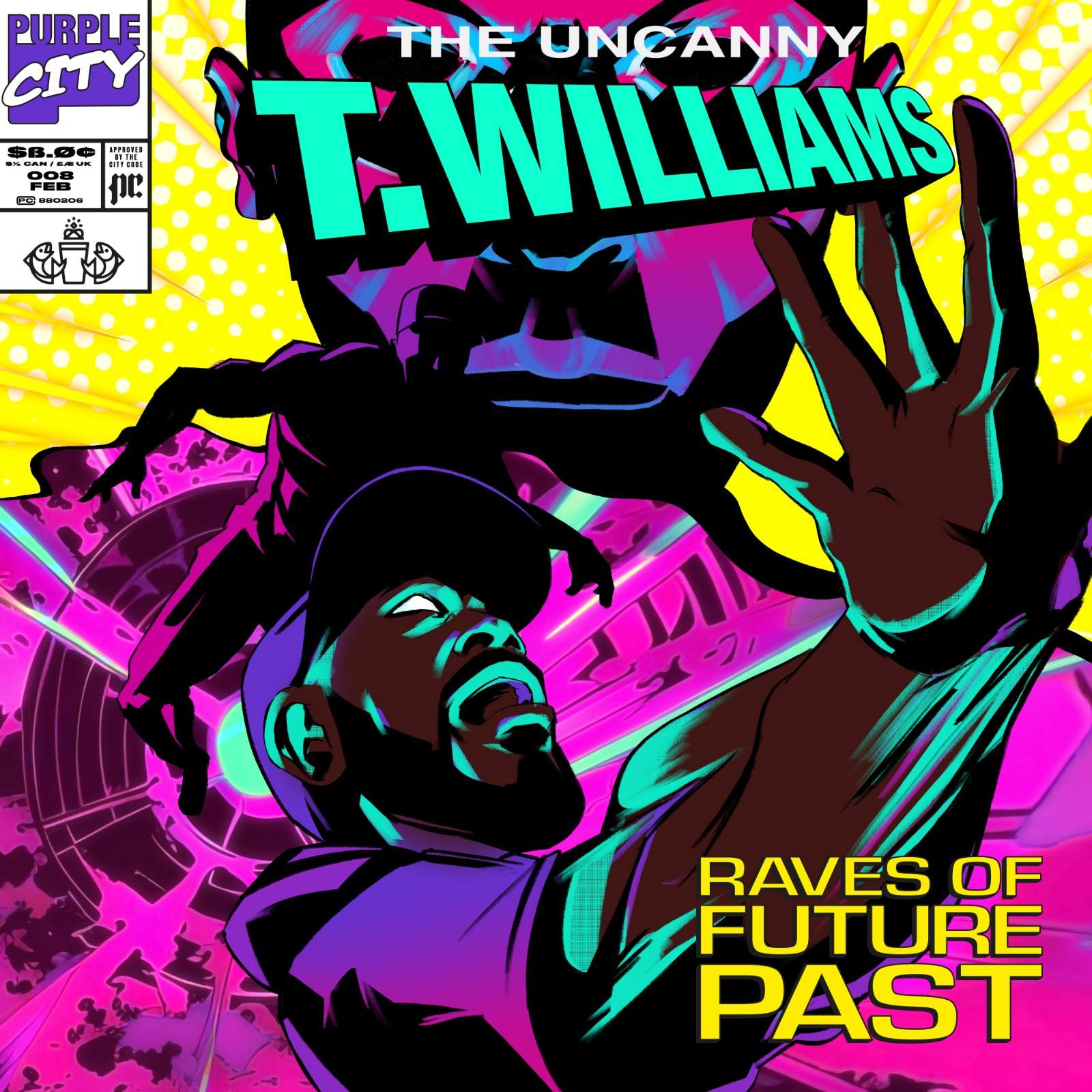 T.Williams 'Raves Of Future Past' Album In-Store - Página frontal