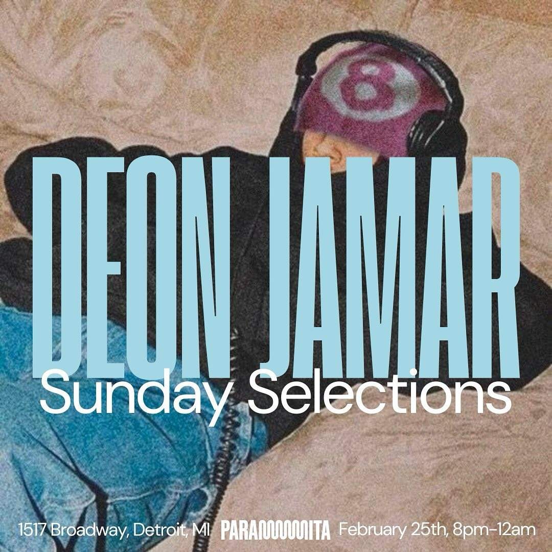 Sunday Selections with Deon Jamar - Página frontal