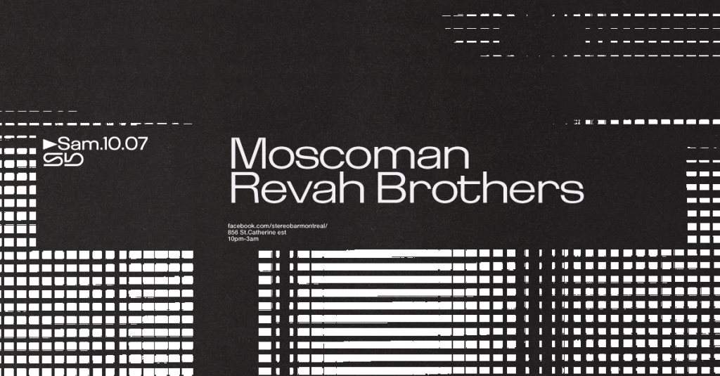 Moscoman - Revah Brothers - フライヤー表