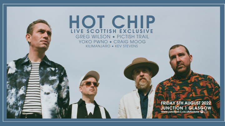 Hot chip on sale tickets glasgow