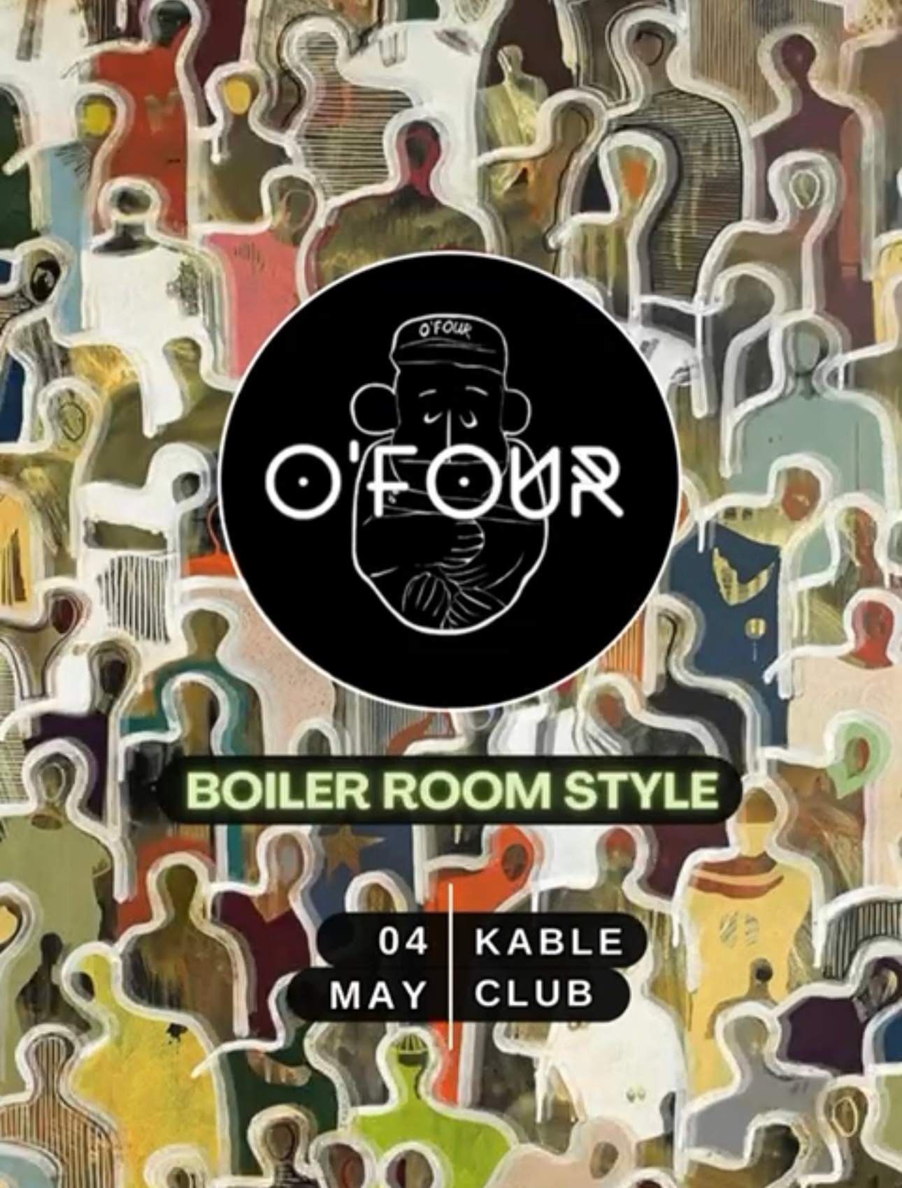 O'four Boiler Room Style: Afro House Takeover - フライヤー表
