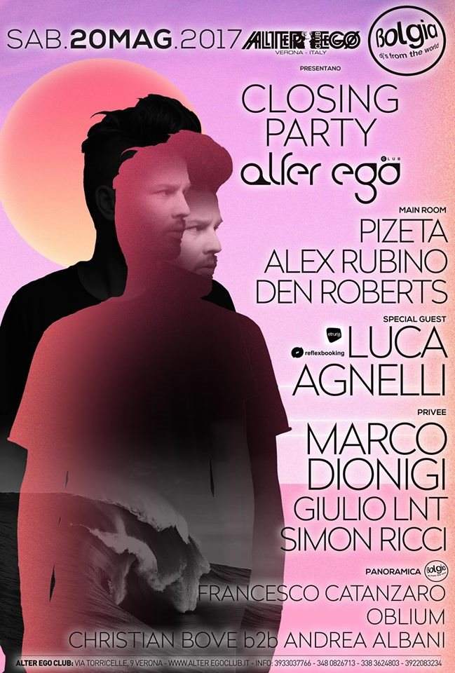 Closing Party with Luca Agnelli - Página trasera