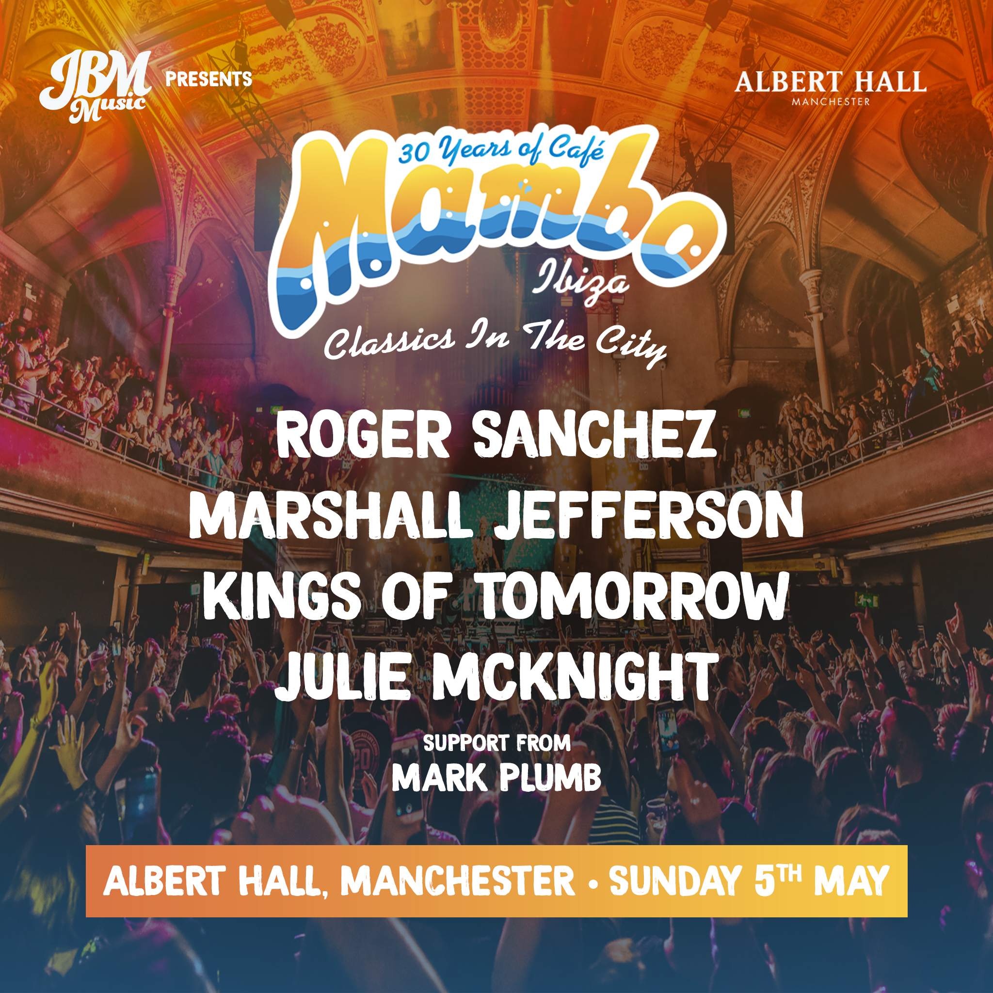 Cafe Mambo at Albert Hall, Manchester