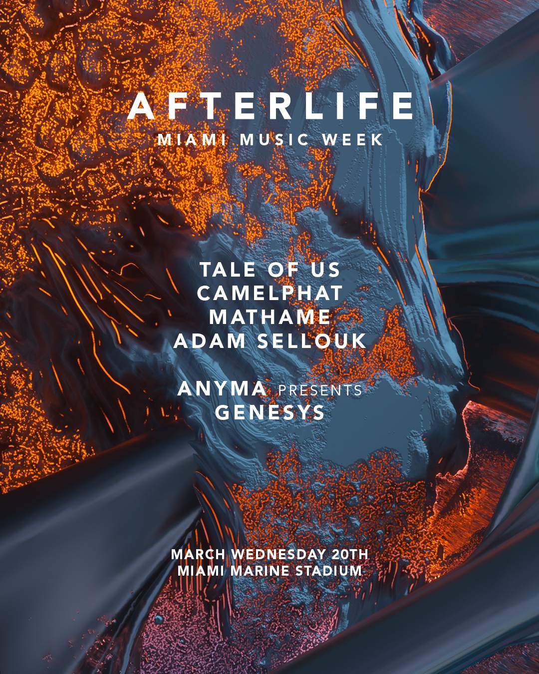 Afterlife Miami Music Week 2024 - Página trasera