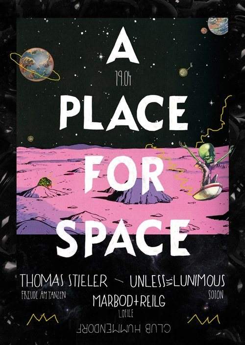 A Place for Space - フライヤー表